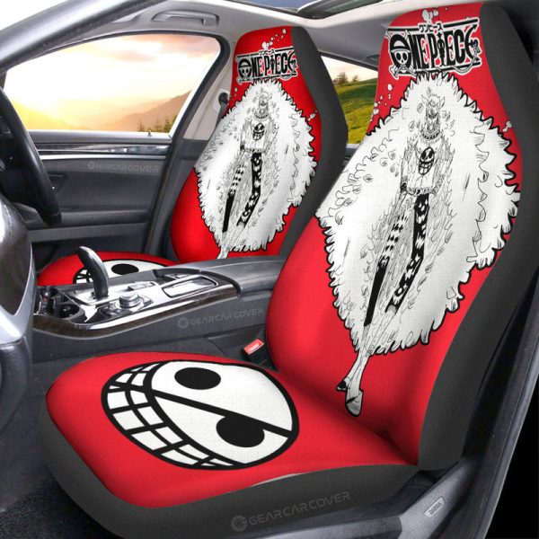 Donquixote Doflamingo Car Seat Covers Custom One Piece Anime Car Accessories