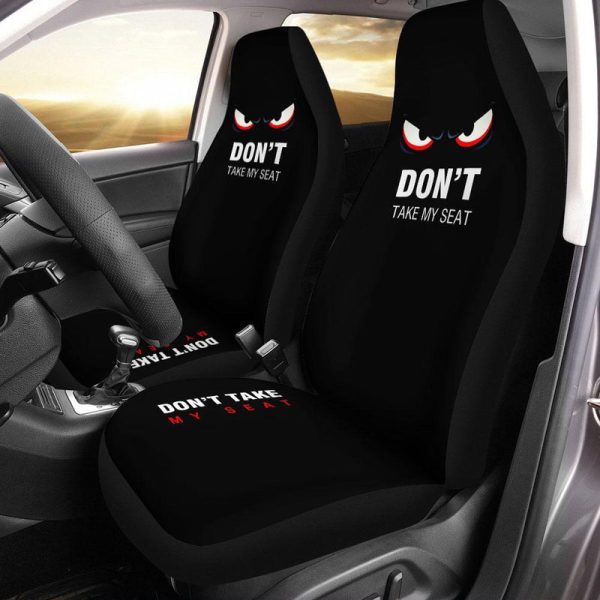 Don't Take My Seat Car Seat Covers Funny Car Accessories