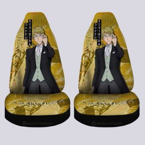 Doppo Kunikida Car Seat Covers Custom Bungou Stray Dogs Anime Car Accessories