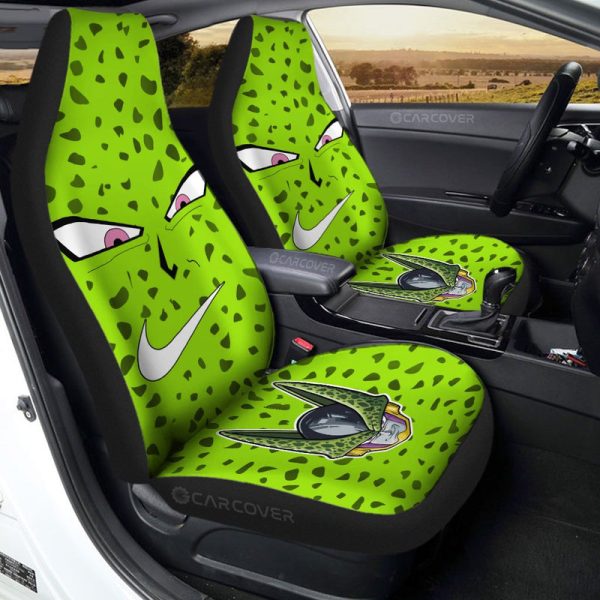 Dragon Ball Anime Cell Eyes Car Seat Covers Custom Car Accessories