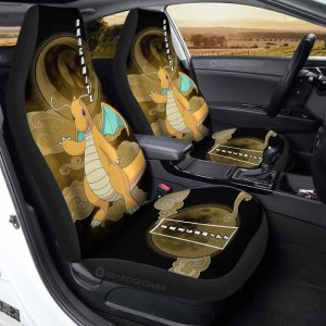 Dragonite Car Seat Covers Custom Car Accessories For Fans