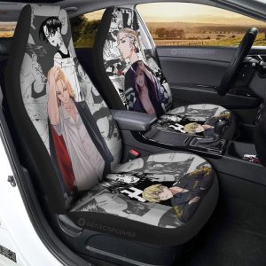 Draken And Mikey Car Seat Covers Custom For Tokyo Revengers Anime Fans