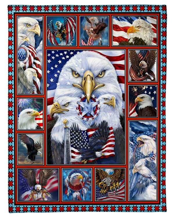 Eagle Patriot American Blanket