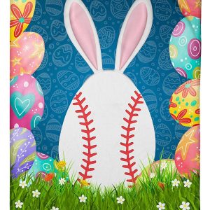 Easter Baseball Egg DZ Blanket