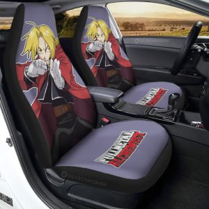 Edward Elric Car Seat Covers Custom Main Hero Car Accessories