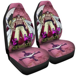 Edward Newgate Car Seat Covers Custom One Piece Anime Car Accessories