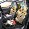 Eevee Car Seat Covers Custom Car Accessories For Fans