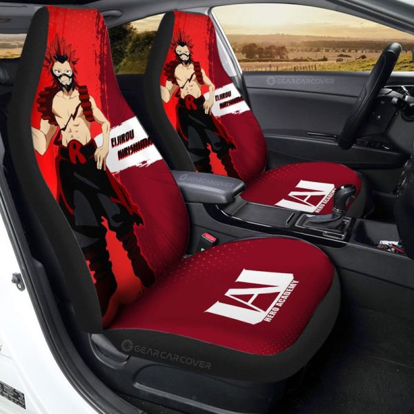 Eijirou Kirishima Car Seat Covers Custom For Fans