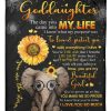 Elephant Lovely Message From Grandma Gifts For Granddaughters Blanket