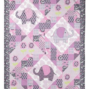 Elephant Pattern Blanket