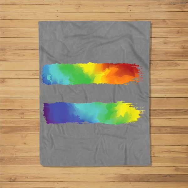 Equality Lgbt Pride Awareness For Gay &Amp; Lesbian Fleece Blanket