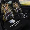 Eren Jeager Car Seat Covers Custom Anime Attack On Titan Car Interior Accessories