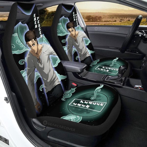 Eren Yeager Car Seat Covers Custom