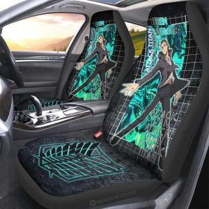 Eren Yeager Car Seat Covers Custom Attack On Titan Car Accessories