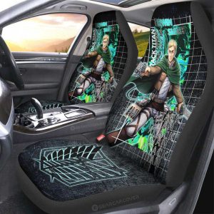 Erwin Smith Car Seat Covers Custom Attack On Titan Car Accessories