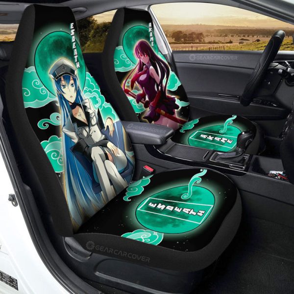 Esdeath And Akame Car Seat Covers Custom