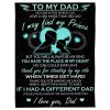 Father  – To My Dad No One On The World Can Love A Girl More Than Her Dad Always Be My King Blanket