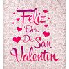 Feliz Dia De San Valentine Blanket