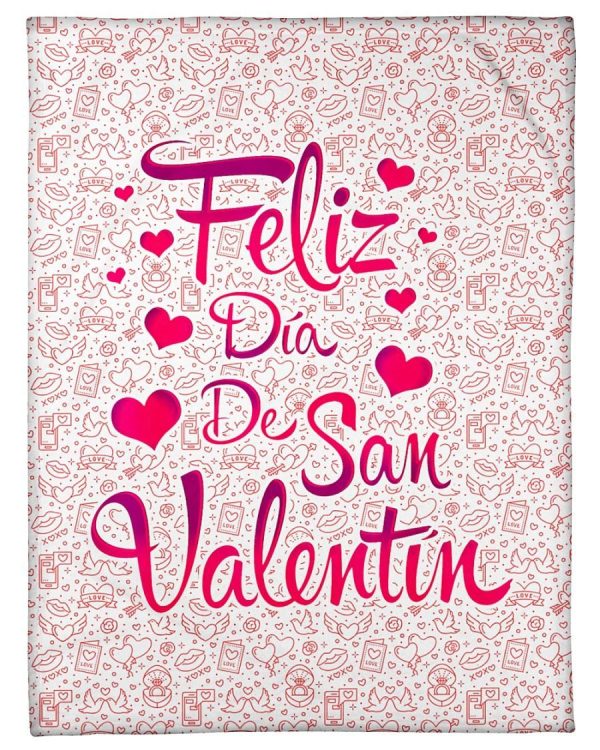 Feliz Dia De San Valentine Blanket