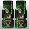 Finral Roulacase Car Seat Covers Custom Black Clover Anime