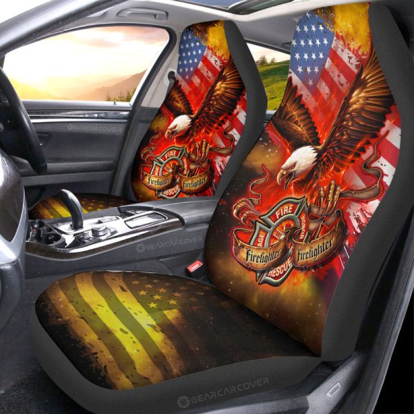 Firefighter Car Seat Covers Custom Car Accessories