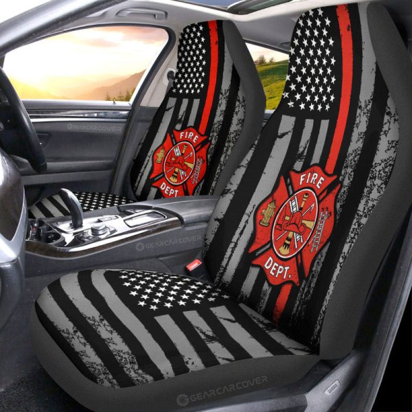 Firefighter Car Seat Covers Custom Car Accessories