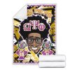 Fleece Blanket Omega Psi Phi 03