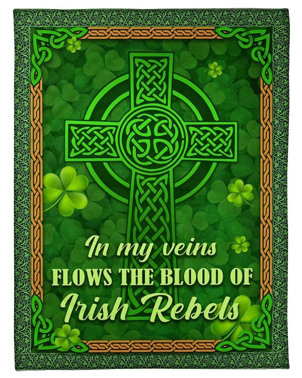 Flows The Blood Of Irish Rebels Blanket