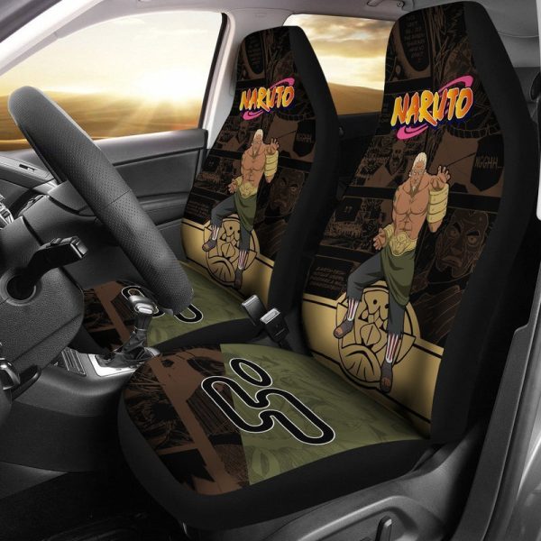 Fourth Raikage Car Seat Covers Custom Anime Car Accessories