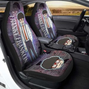 Franky Franklin Car Seat Covers Custom Galaxy Style Spy x Family Anime Car Accessories