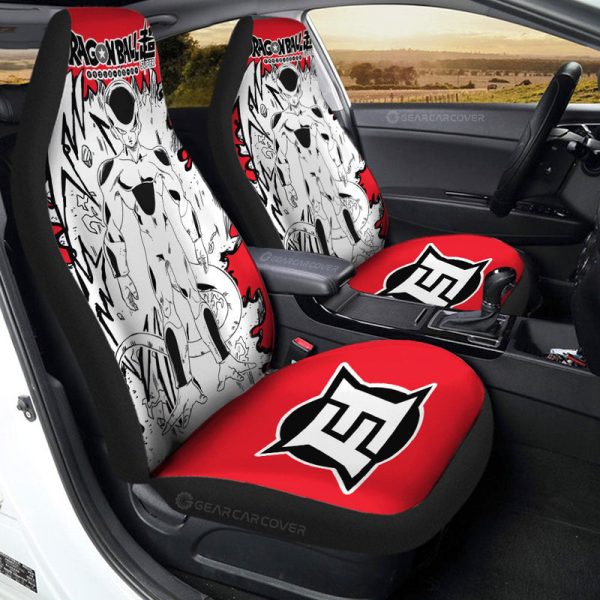 Frieza Car Seat Covers Custom Car Accessories Manga Style For Fans