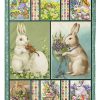 Funny Easter Bunny Violin Blanket