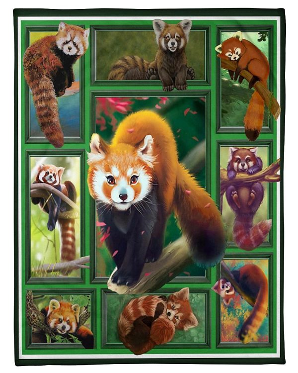 Funny Red Panda Blanket