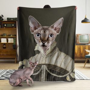 Funny  – A Funny Cat Customized Photo Blanket