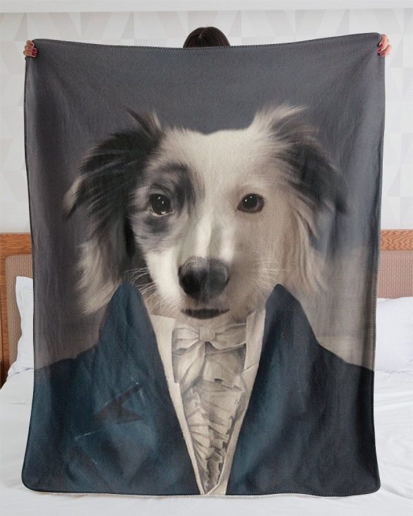 Funny  – Funny Dogs A Black Eye Customized Photo Blanket