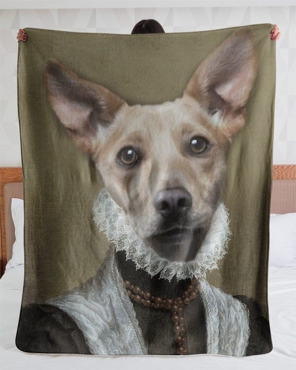 Funny  – Funny Dogs A Sorrowful Face Customized Photo Blanket