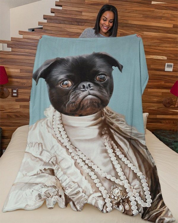 Funny  – Funny Dogs An Amusing Face Customized Photo Blanket