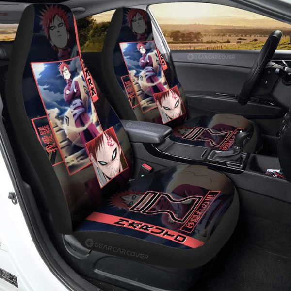 Gaara Car Seat Covers Custom Anime Car Accessories