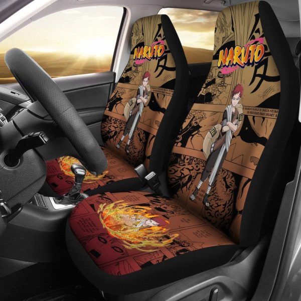 Gaara Car Seat Covers Custom Manga Anime Car Accessories