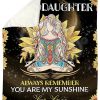 Gaga Gift To Granddaughter You Are My Sunshine Blanket