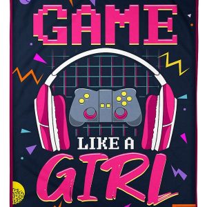 Game Like A Girl Blanket