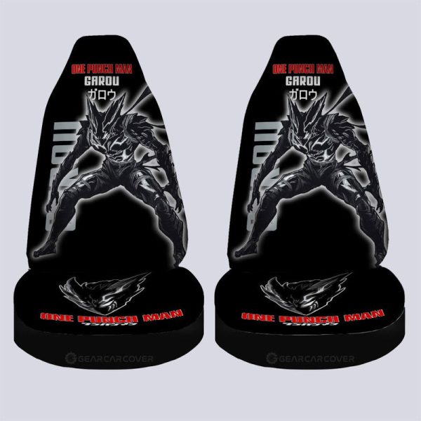 Garou Car Seat Covers Custom One Punch Man Anime Car Accessories