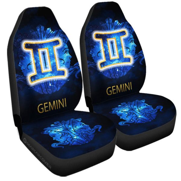 Gemini Car Seat Covers Custom Zodiac Car Accessories