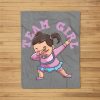 Gender Reveal Team Girl Fleece Blanket