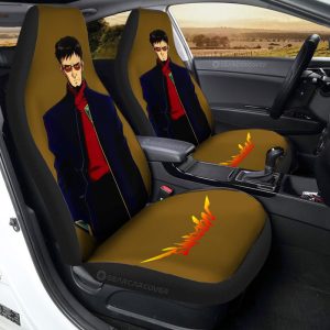 Gendo Ikari Car Seat Covers Custom NGE Car Accessories