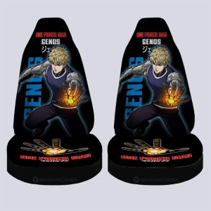 Genos Car Seat Covers Custom One Punch Man Anime Car Accessories