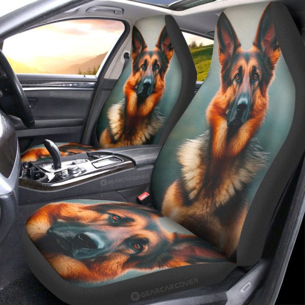 German Shepherd Car Seat Covers Custom Car Accessories