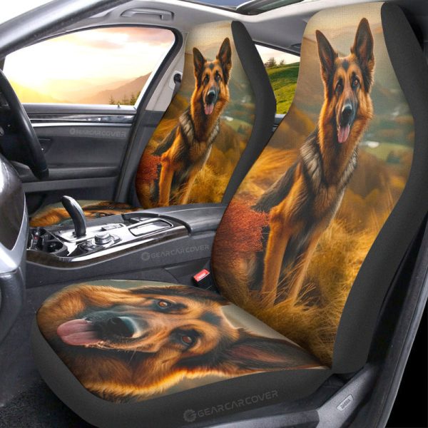 German Shepherd Car Seat Covers Custom Car Accessories