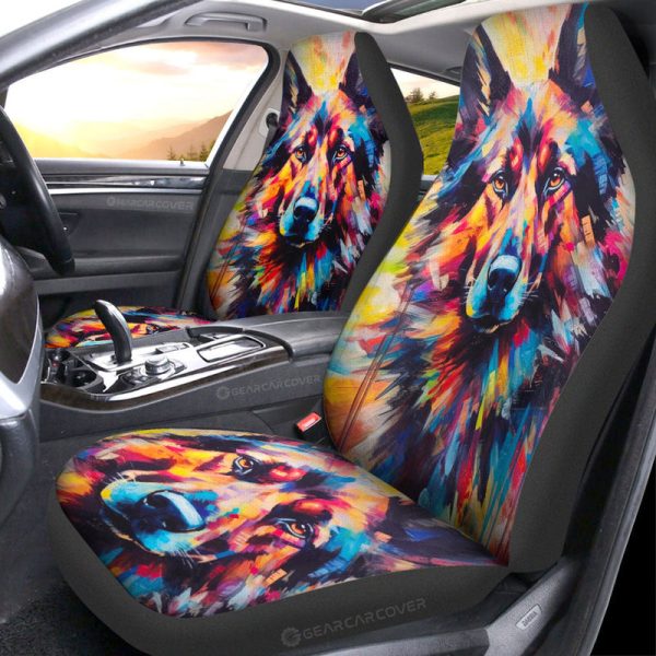 German Shepherd Car Seat Covers Custom Car Accessories