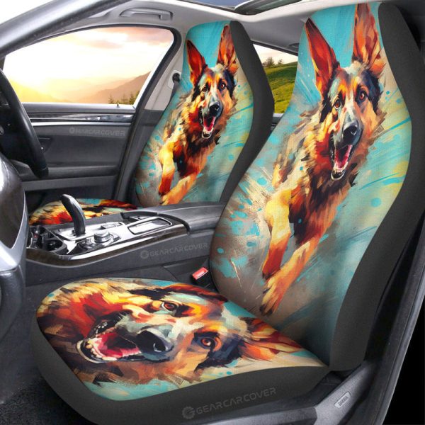 German Shepherd Car Seat Covers Custom Car Accessories